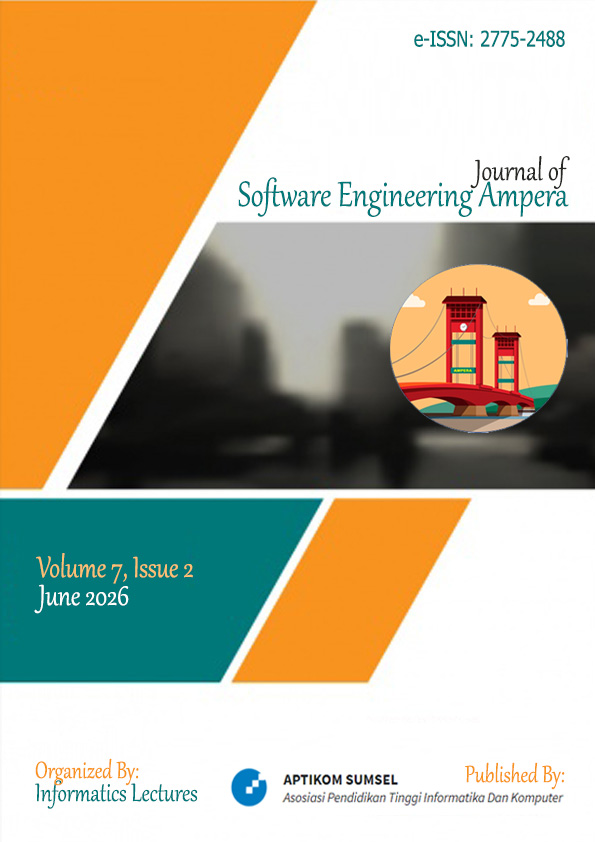 					View Vol. 7 No. 2 (2026): Journal of Software Engineering Ampera
				