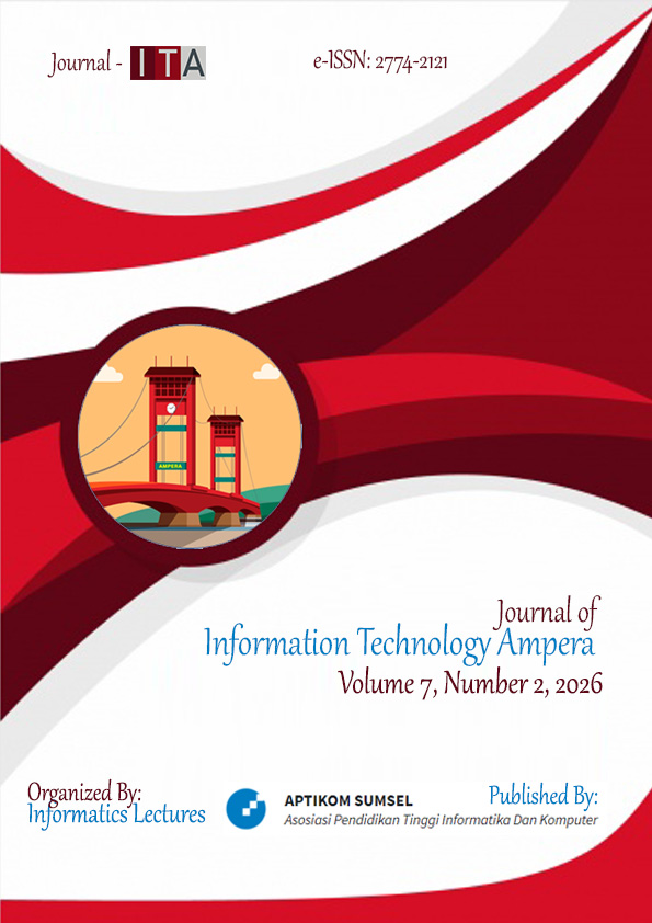 					View Vol. 7 No. 2 (2026): Vol. 7 No. 2 (2026): Journal of Information Technology Ampera
				